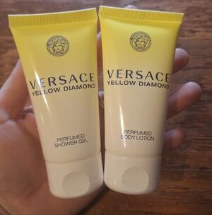 Versace Yellow Diamond Shower Gel and Body Lotion